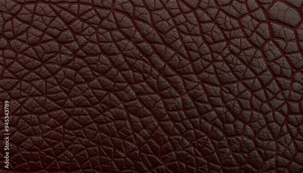Brown leather close up Brown leather close up