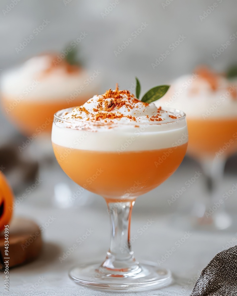 Beverage in a glass with a spooky garnish, a mix of elegance and eeriness, perfect for a festive gathering, cocktail concept Beverage in a glass with a spooky garnish, a mix of elegance and eeriness, perfect for a festive gathering, cocktail concept