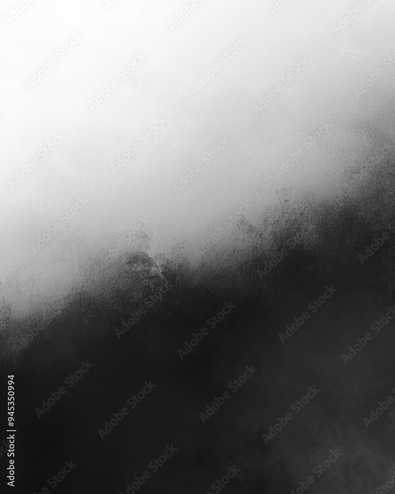Fototapeta premium Abstract monochrome gradient background with soft textures and subtle light variations