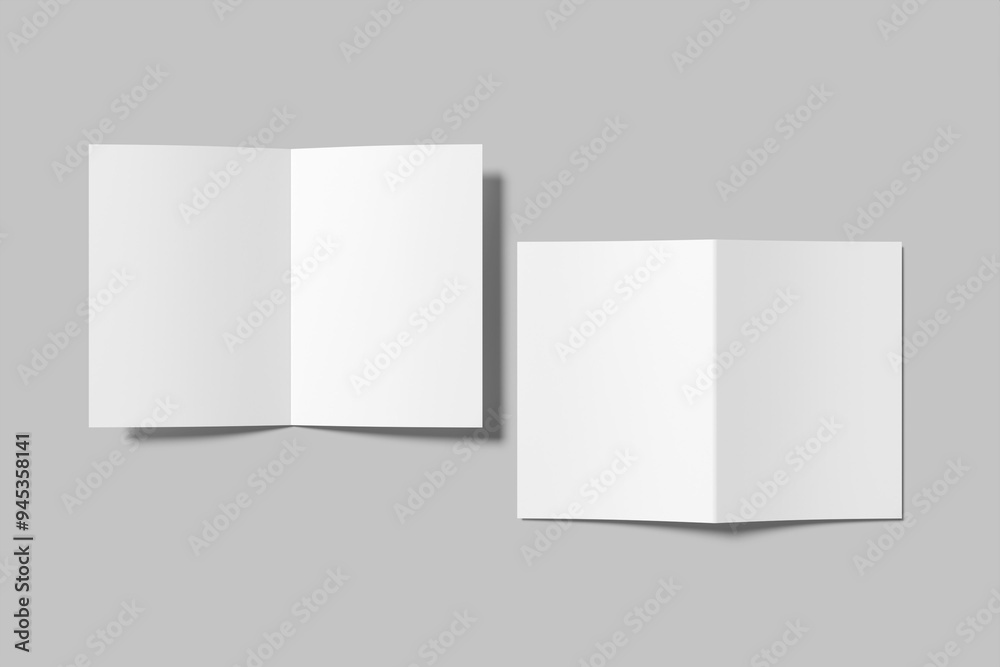 A4 Bifold Brochure Blank Mockup A4 Bifold Brochure Blank Mockup