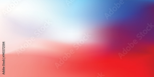 Blurred colored gradient background for presentation, banner, backdrop. Vector illustration simple and nice