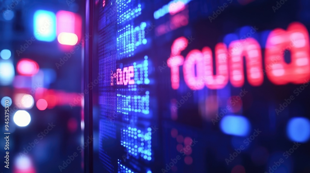 Screen Displaying Red Error Alert with Technical Details Screen Displaying Red Error Alert with Technical Details