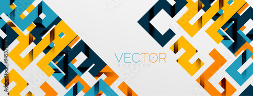Color bend lines with shadow texture effect. Vector Illustration For Wallpaper, Banner, Background, Card, Book Illustration, landing page