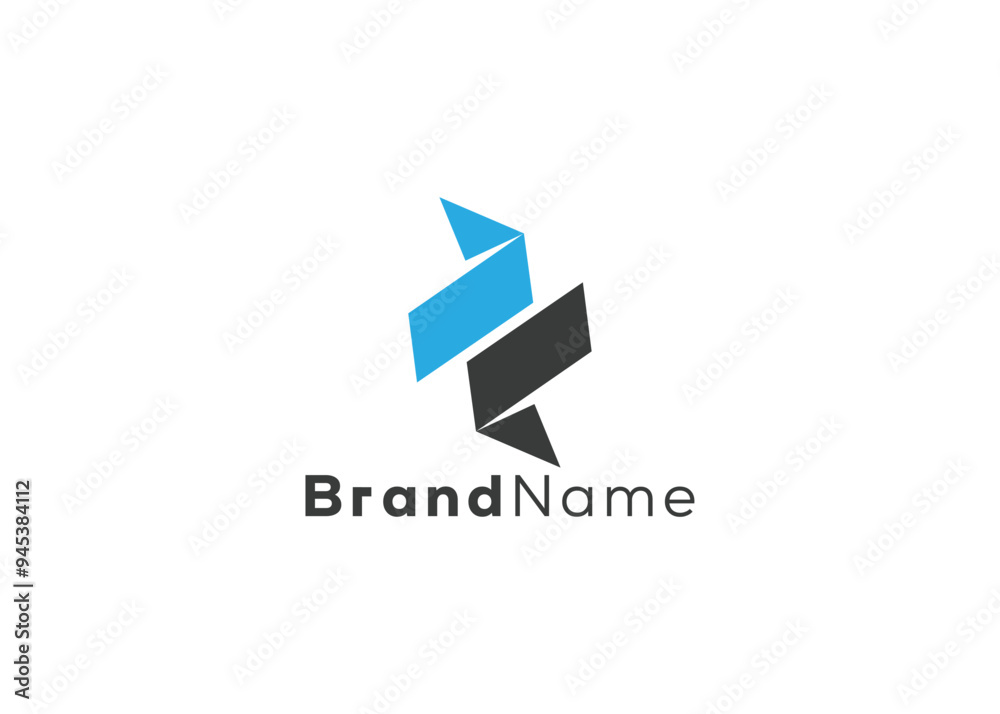 Minimalist and modern letter Z logo design template