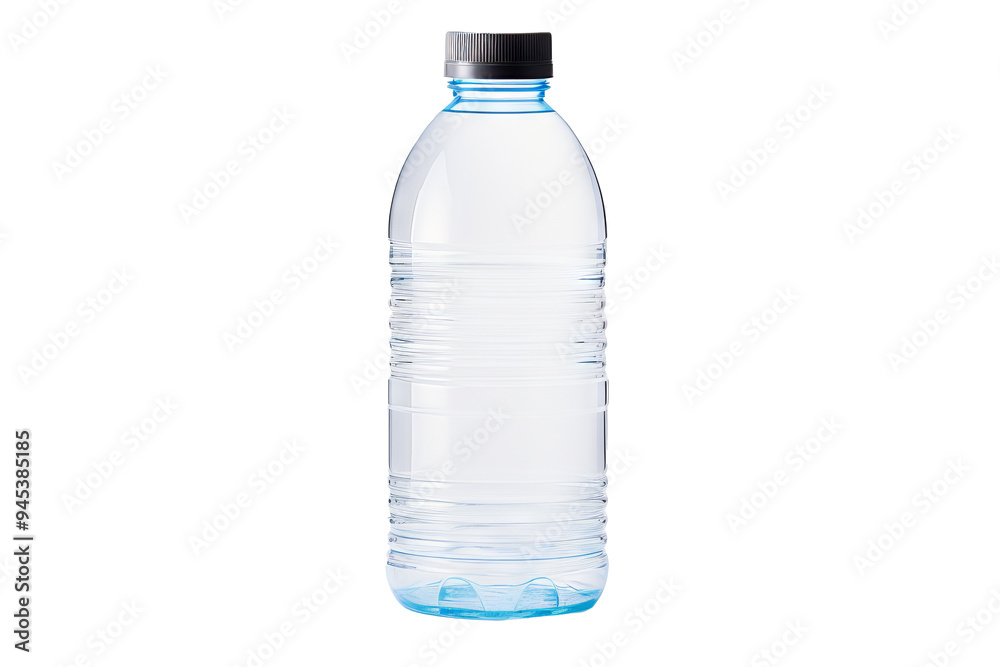 Clear water bottle isolated on transparent background PNG for hydration-themed designs and health-focused projects featuring modern drinkware Clear water bottle isolated on transparent background PNG for hydration-themed designs and health-focused projects featuring modern drinkware
