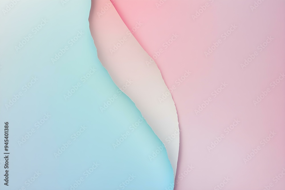 Creative layout made of gradient pastel pink and blue paper backround. Minimal flat lay Creative layout made of gradient pastel pink and blue paper backround. Minimal flat lay