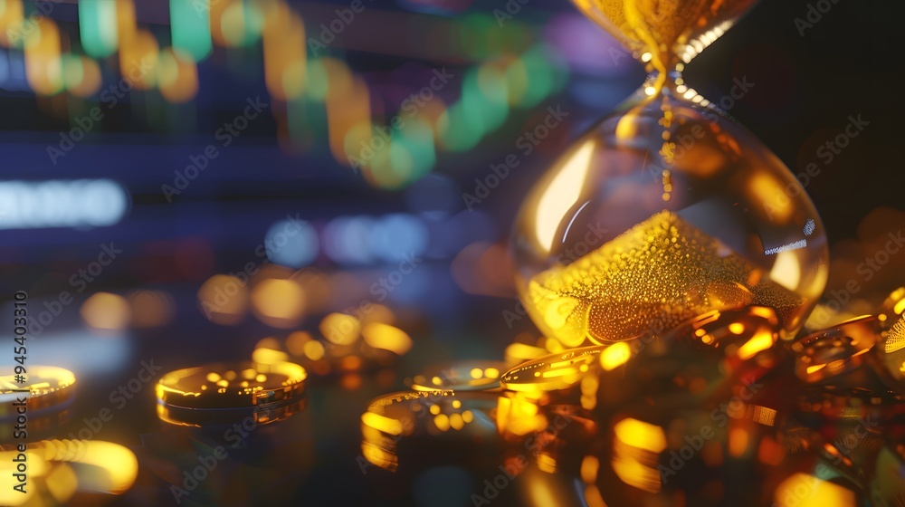 Time and money, wealth accumulation, stock market trading Time and money, wealth accumulation, stock market trading