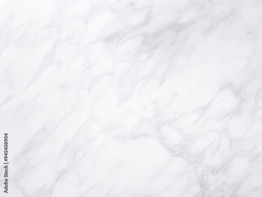Obraz premium Elegant white marble texture with subtle gray veins, perfect for backgrounds and interior designs.