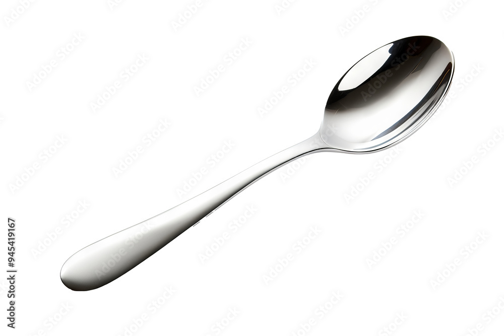 High-resolution teaspoon isolated on transparent background for culinary projects, kitchenware design, and food presentation concepts High-resolution teaspoon isolated on transparent background for culinary projects, kitchenware design, and food presentation concepts
