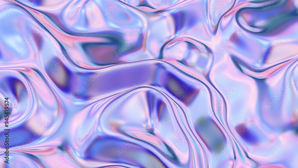 holographic background with waves holographic background with waves