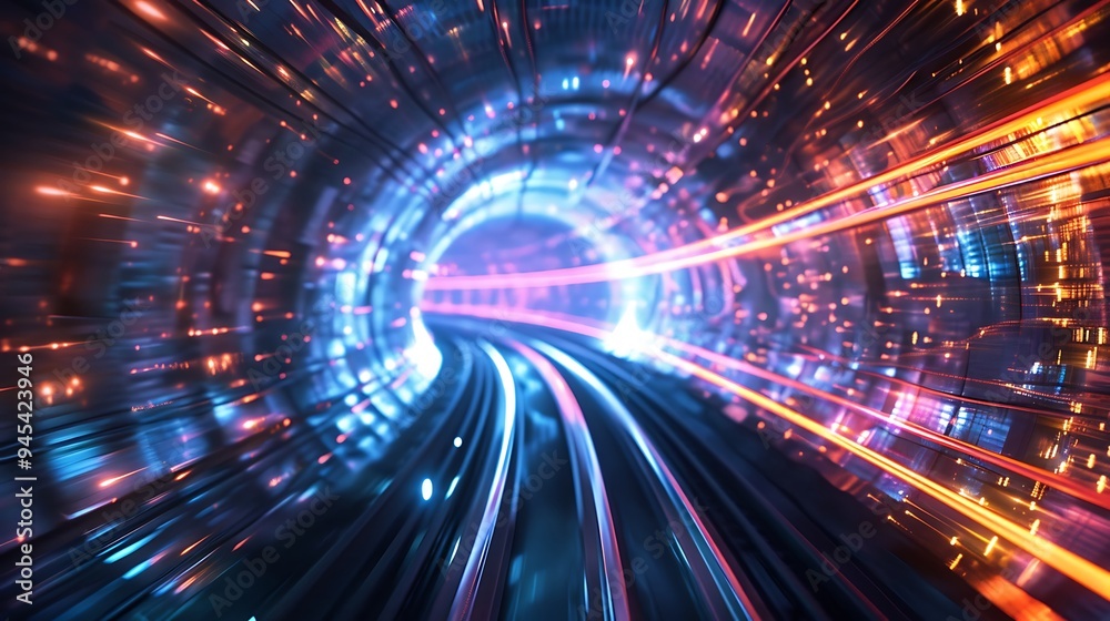 Abstract Speed Tunnel Abstract Speed Tunnel