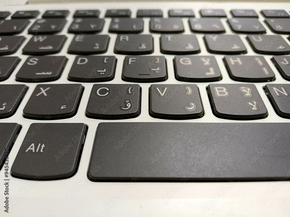 Keyboard Closeup button view background Keyboard Closeup button view background