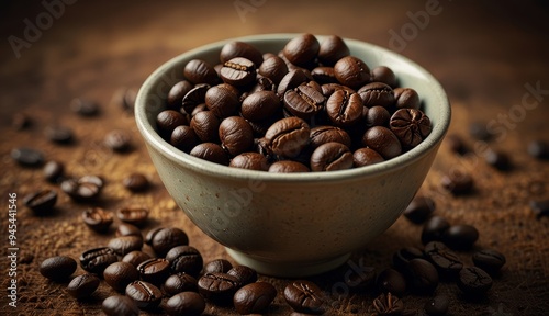 Freshly Roasted Coffee Beans