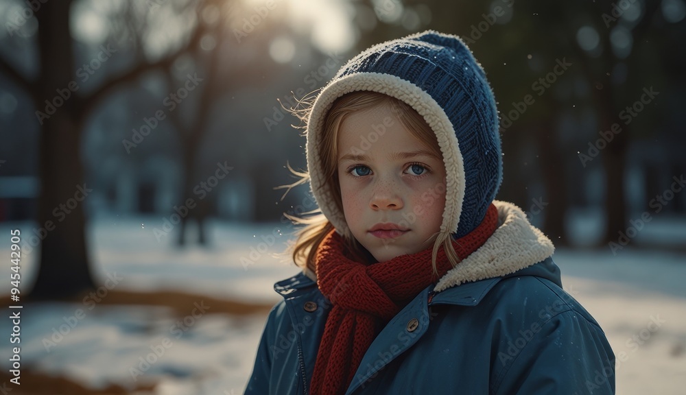 Child in Winter Wonderland Child in Winter Wonderland