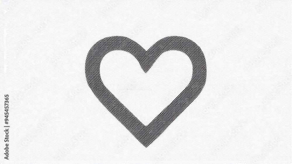 One continuous drawing of heart shape love sign. oitline and romantic symbol for greeting card and web banner in simple linear style One continuous drawing of heart shape love sign. oitline and romantic symbol for greeting card and web banner in simple linear style