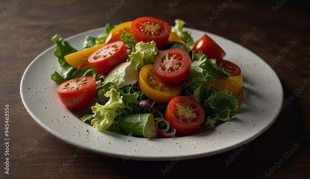 Fresh and Colorful Salad Delight Fresh and Colorful Salad Delight