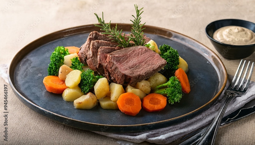 Tafelspitz of veal with horseradish sauce