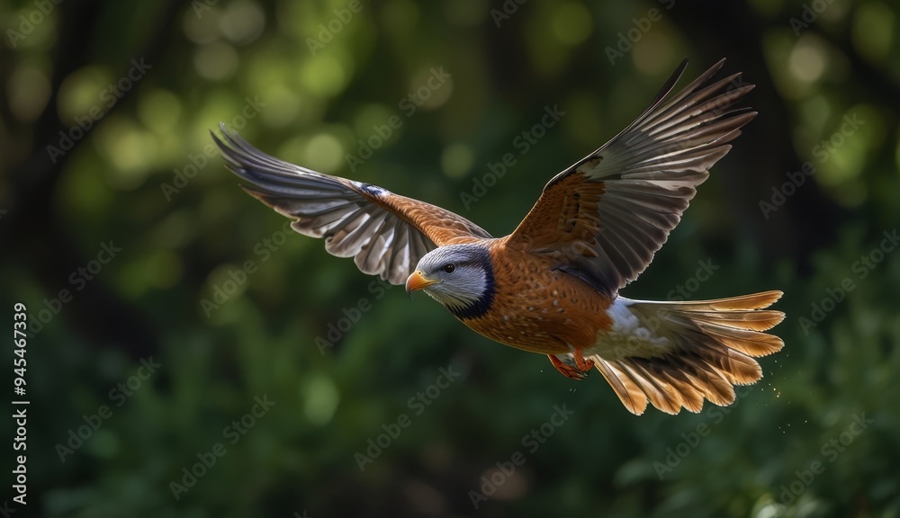 Fototapeta premium Majestic Bird in Flight