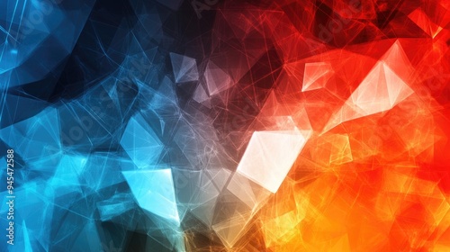 Abstract digital background for business use