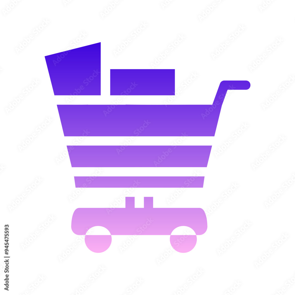 shopping cart filled with deals shopping cart filled with deals