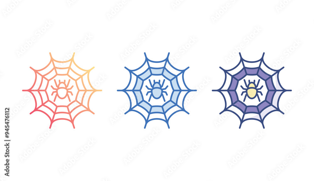 Spider icon design with white background stock illustration Spider icon design with white background stock illustration