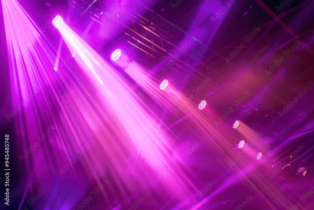 Concert lights in purple Concert lights in purple Concert lights in purple Concert lights in purple