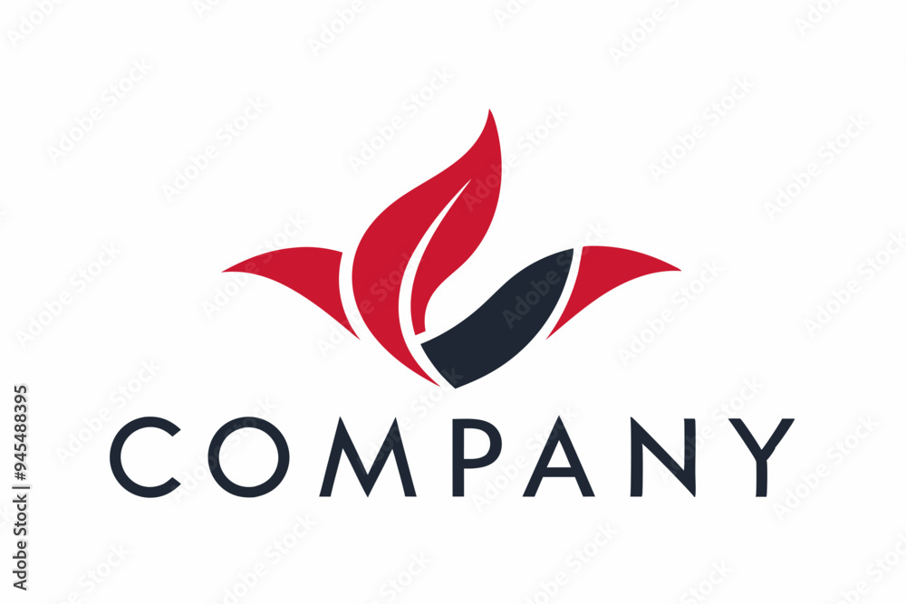 Obraz premium An elegant logo for the company with a modern