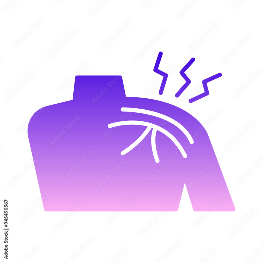 Fototapeta premium muscle pain.svg
