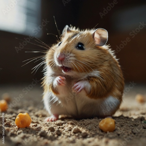 hamster in a cage