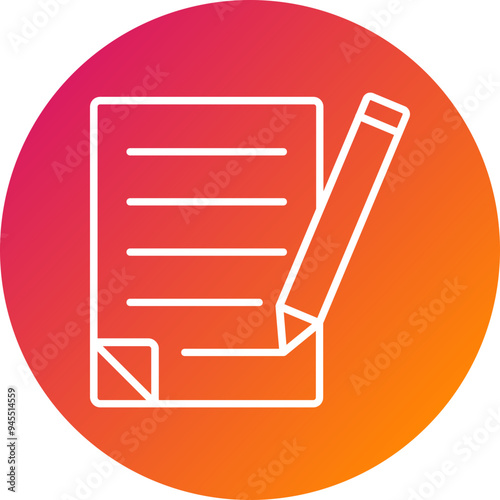 Contract Vector Icon