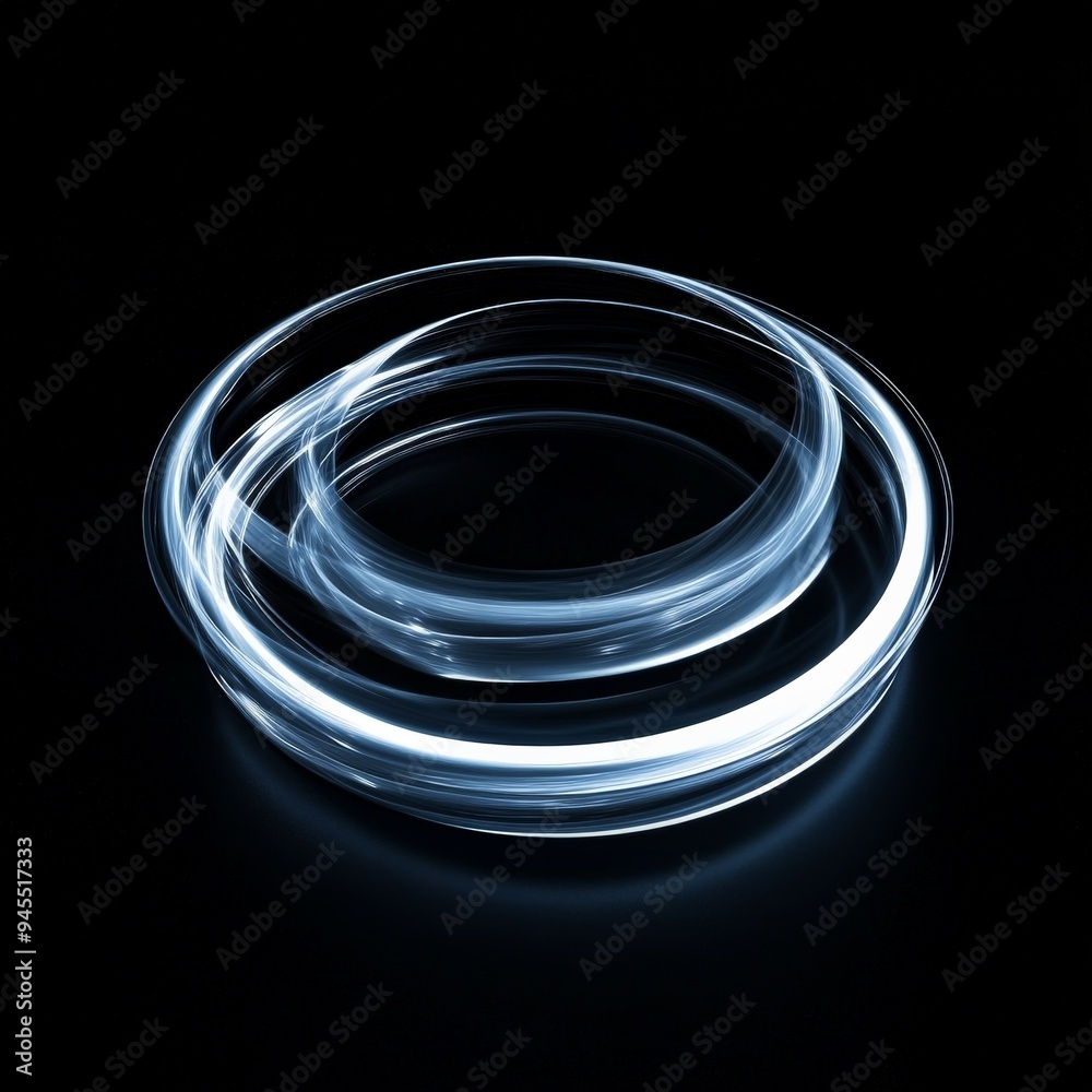 This image captures smooth, flowing circular light patterns against a dark background, representing elegance, sophistication, and seamless continuity in a contemporary style. This image captures smooth, flowing circular light patterns against a dark background, representing elegance, sophistication, and seamless continuity in a contemporary style.