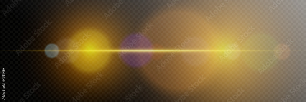 Light flash and explosion of light. Neon line of light. Light flash and explosion of light. Neon line of light.