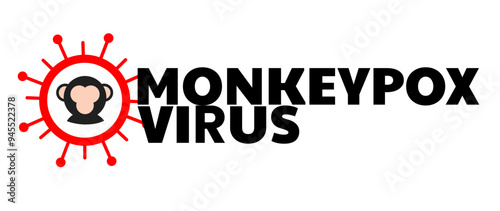 Monkeypox outbreak concept banner. Mpox banner suitable for web articles or social media campaign