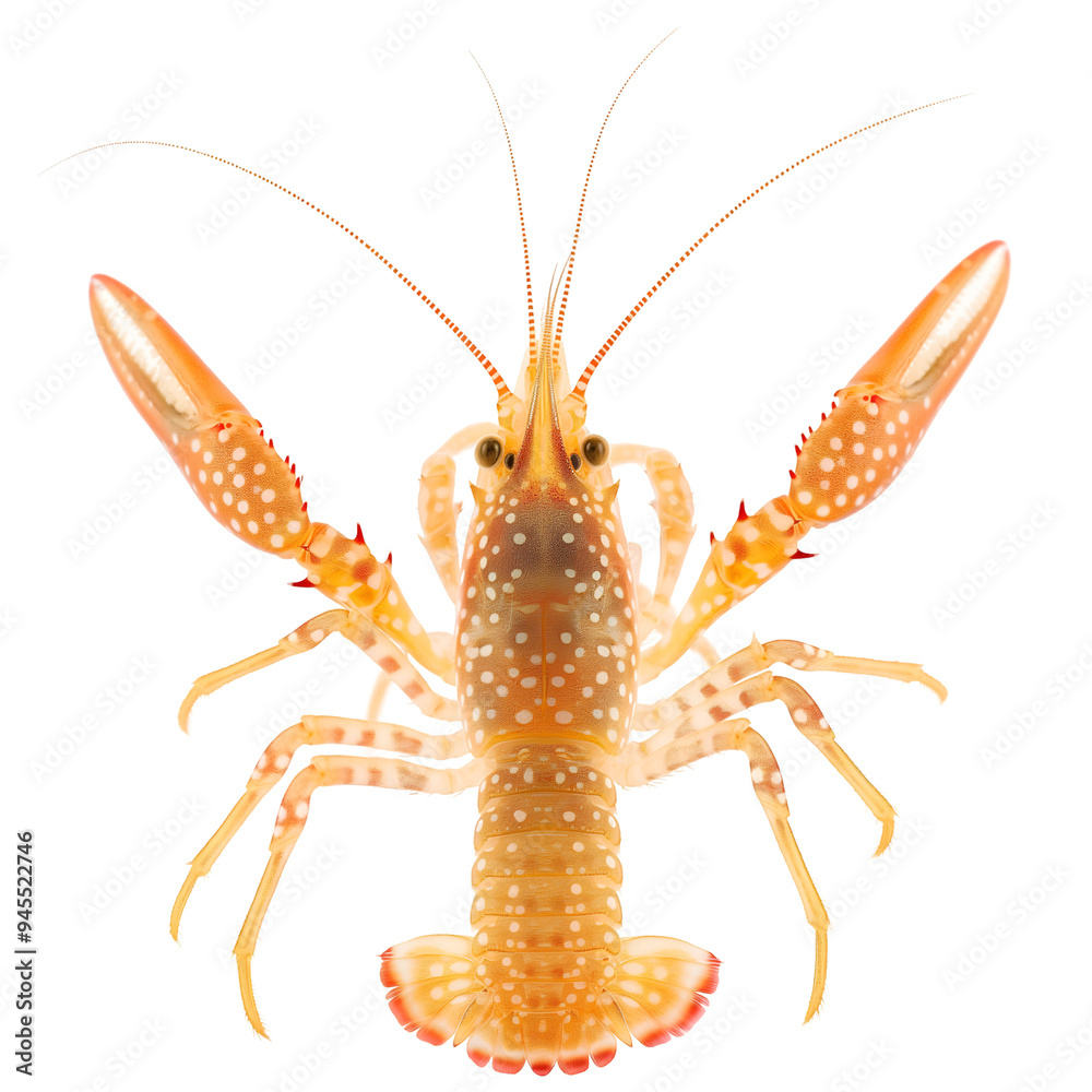 Crayfish, Seafood, Isolated on Transparent Background, Graphic Resource for Gourmet Advertising, Menu Design, Website Banners, Packaging, and Social Media Campaigns