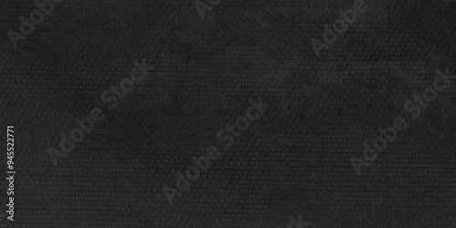 Fabric black background Close up texture of natural weave in dark black or teal color. Fabric texture of natural line textile material .	
