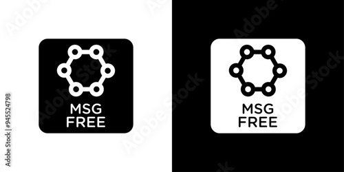 Msg free icon logo set vector