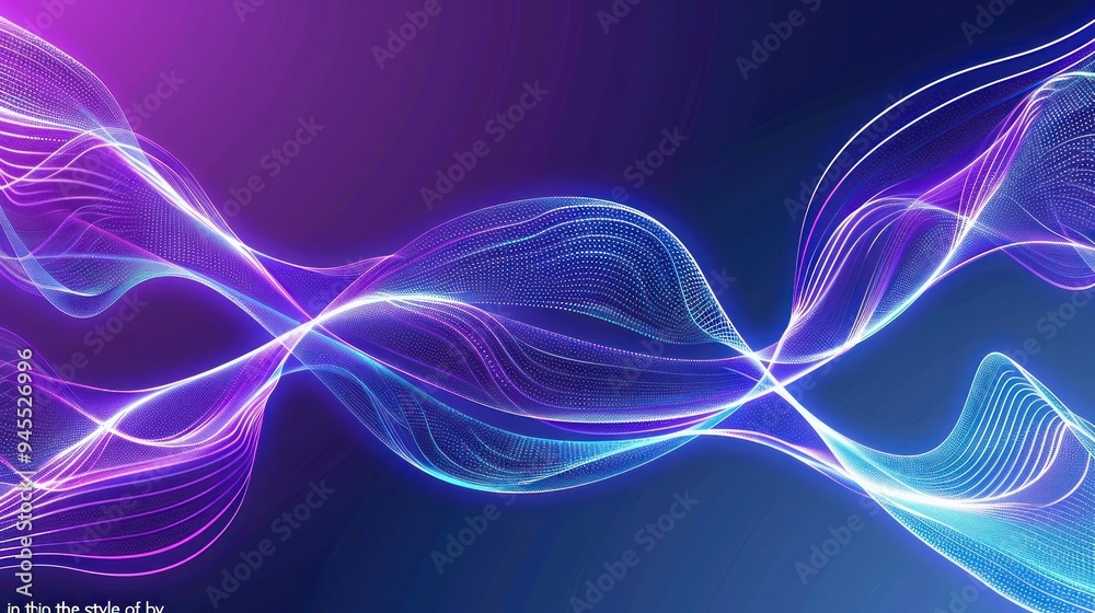 Abstract Neon Waves Abstract Neon Waves