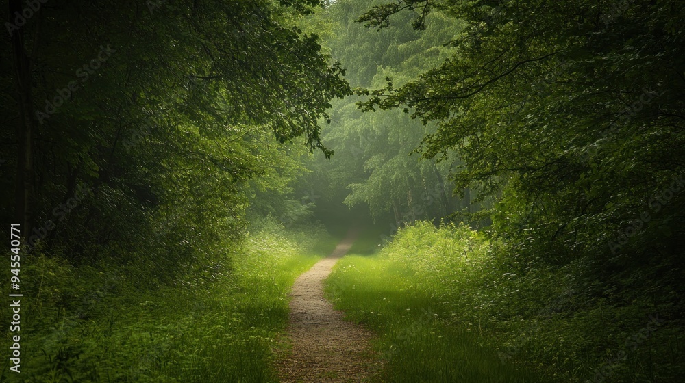 Obraz premium Mystical Forest Path