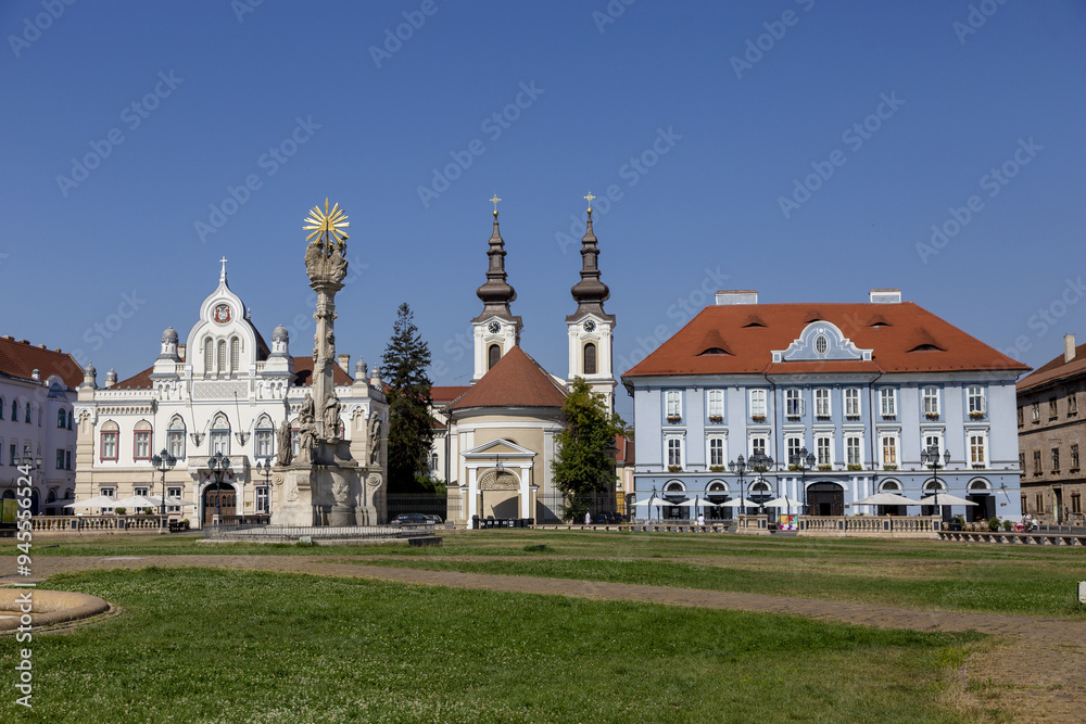 Haupplatz von Arad, Rumänien Haupplatz von Arad, Rumänien
