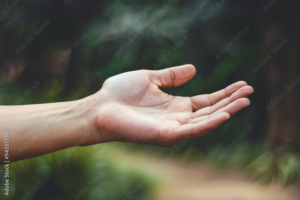 Ai generated photo of human hand arm palm Ai generated photo of human hand arm palm