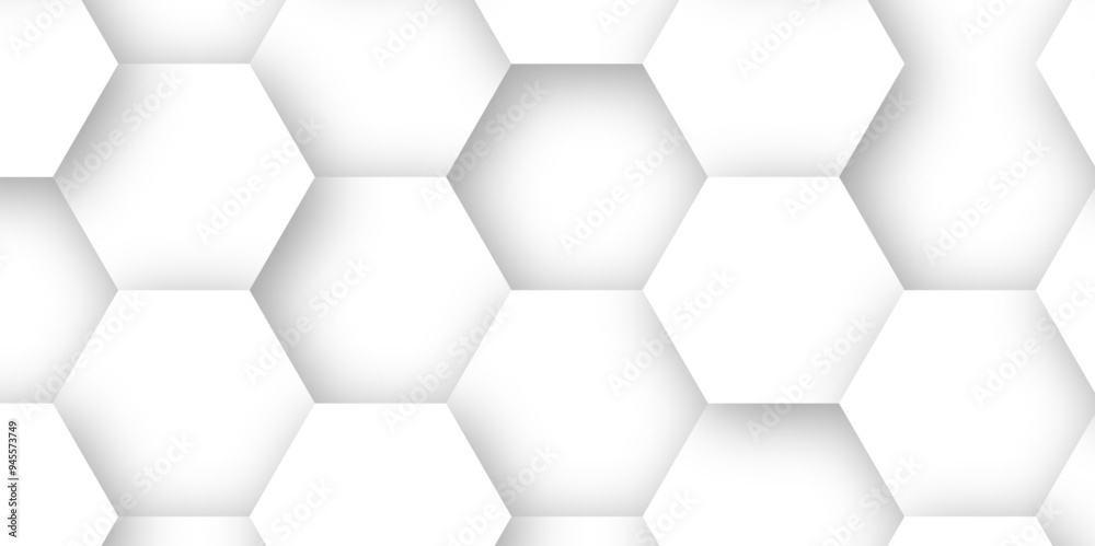 White fresh 3d blocks of hexagon with empty background AI vector format desktop wallpaper White fresh 3d blocks of hexagon with empty background AI vector format desktop wallpaper