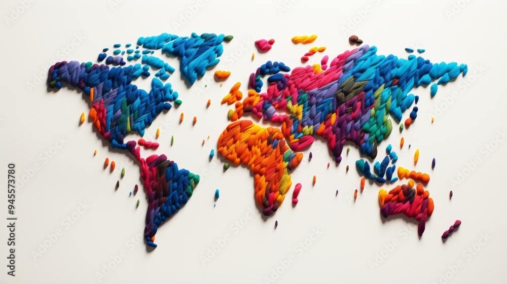 Fototapeta premium World Tourism Day 27th September Generative AI