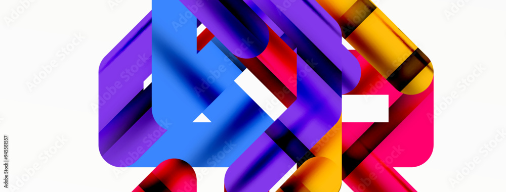 Dynamic colorful lines minimal abstract background Dynamic colorful lines minimal abstract background