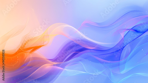 abstract background with waves