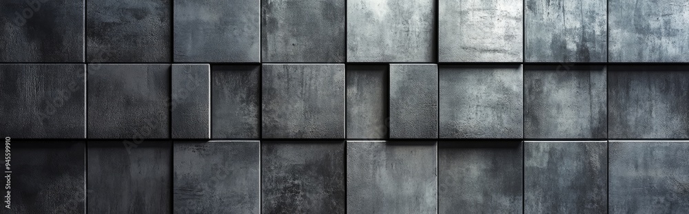 Abstract 3D rendering of a grey concrete wall background Abstract 3D rendering of a grey concrete wall background