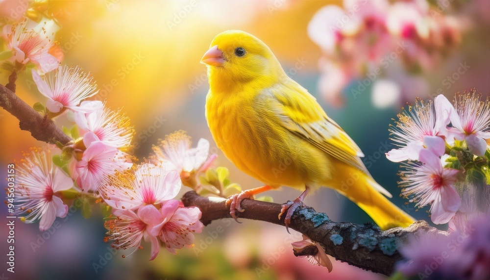 canary on a branch canary on a branch