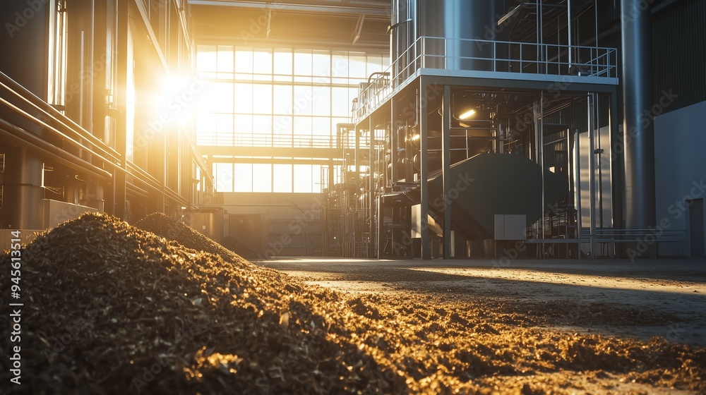 Bioenergy Plant: Converting Organic Waste into Renewable Energy for ...