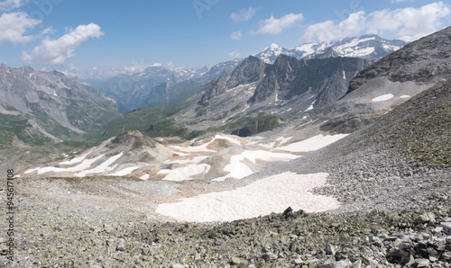 Vanoise valley. Alps. France.