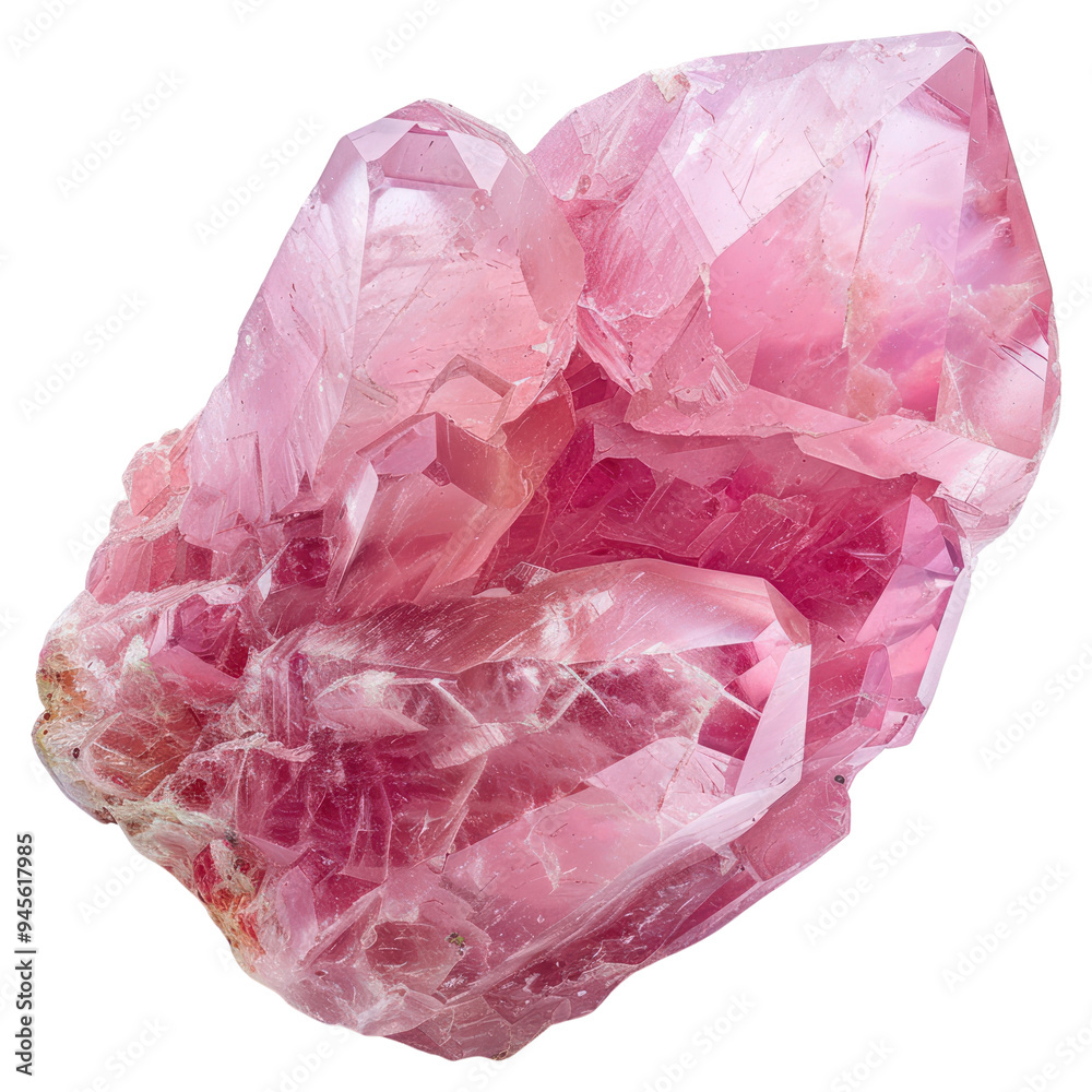 PNG Vibrant pink crystal gemstone PNG Vibrant pink crystal gemstone