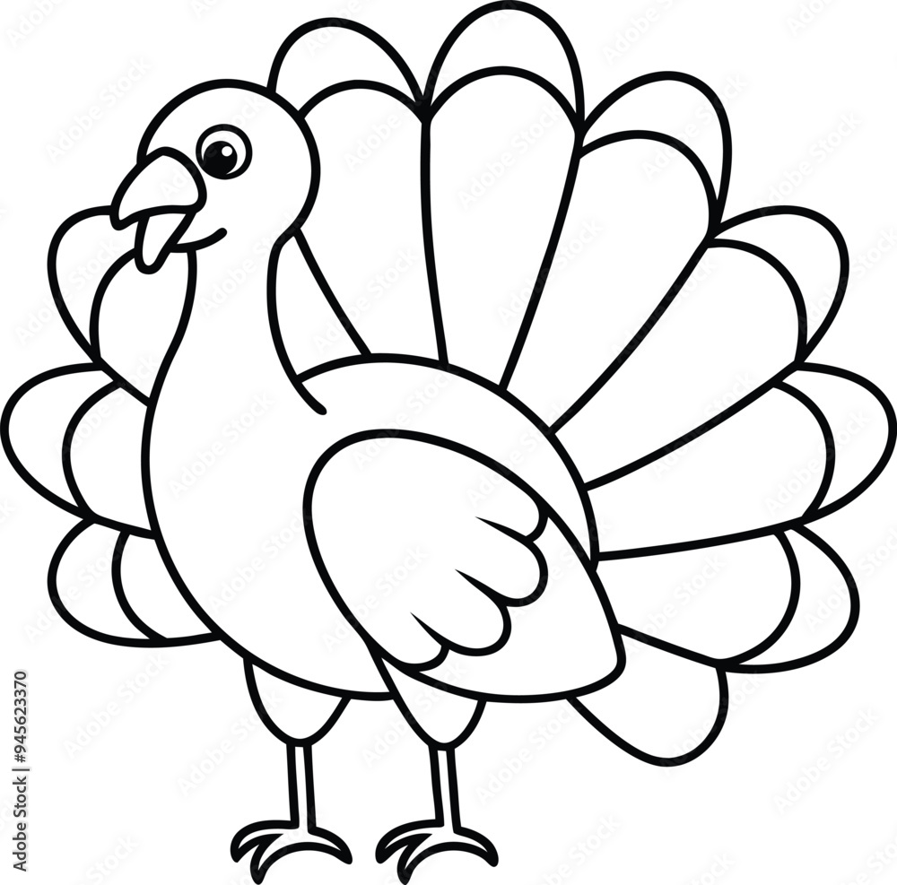 Cute turkey wearing a bowtie surrounded by pumpkin decorations
Cute turkey wearing a bowtie surrounded by pumpkin decorations